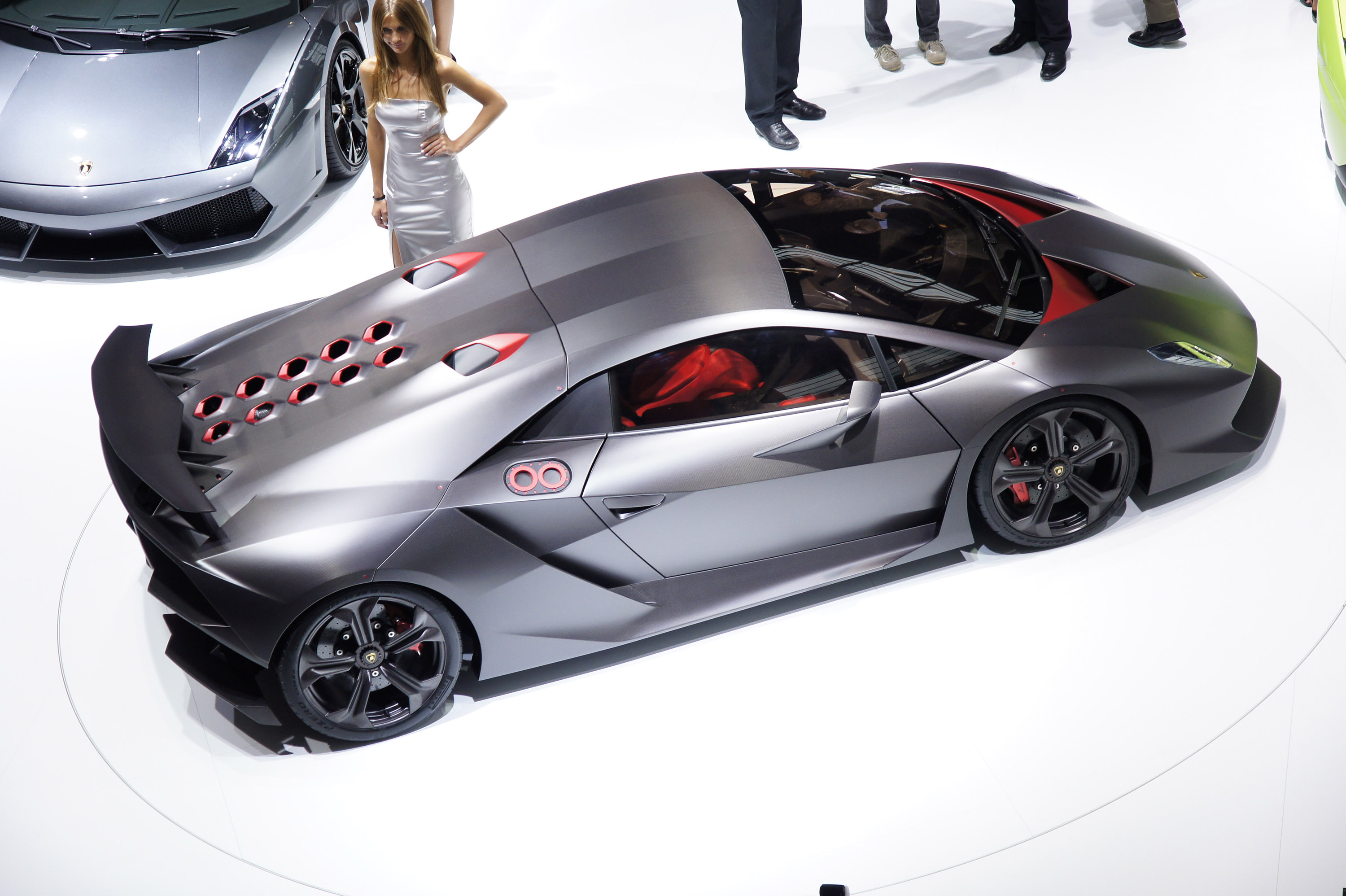 Paris Lamborghini Sesto Elemento at Paris 2010