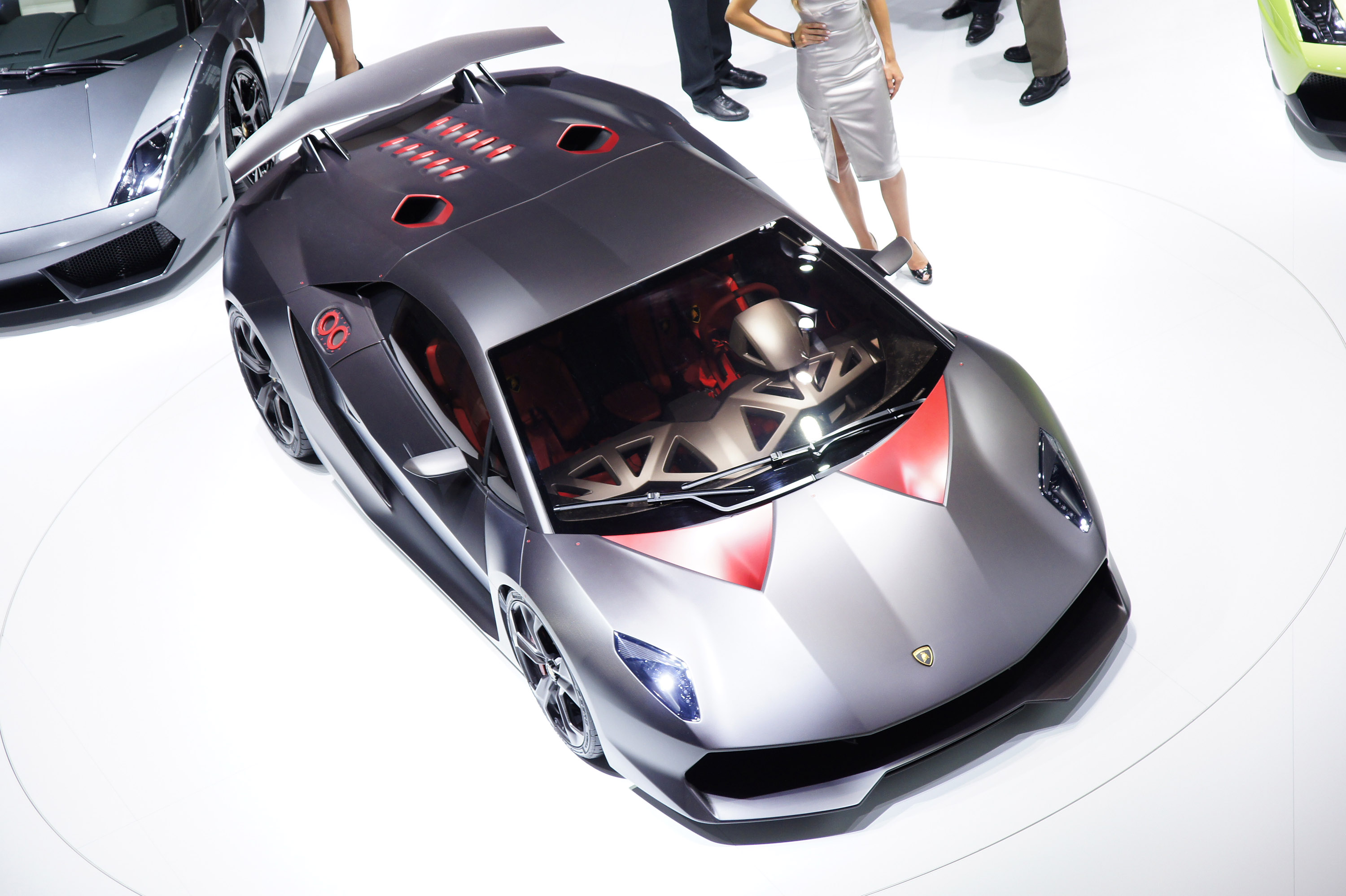 Paris Lamborghini Sesto Elemento at Paris 2010