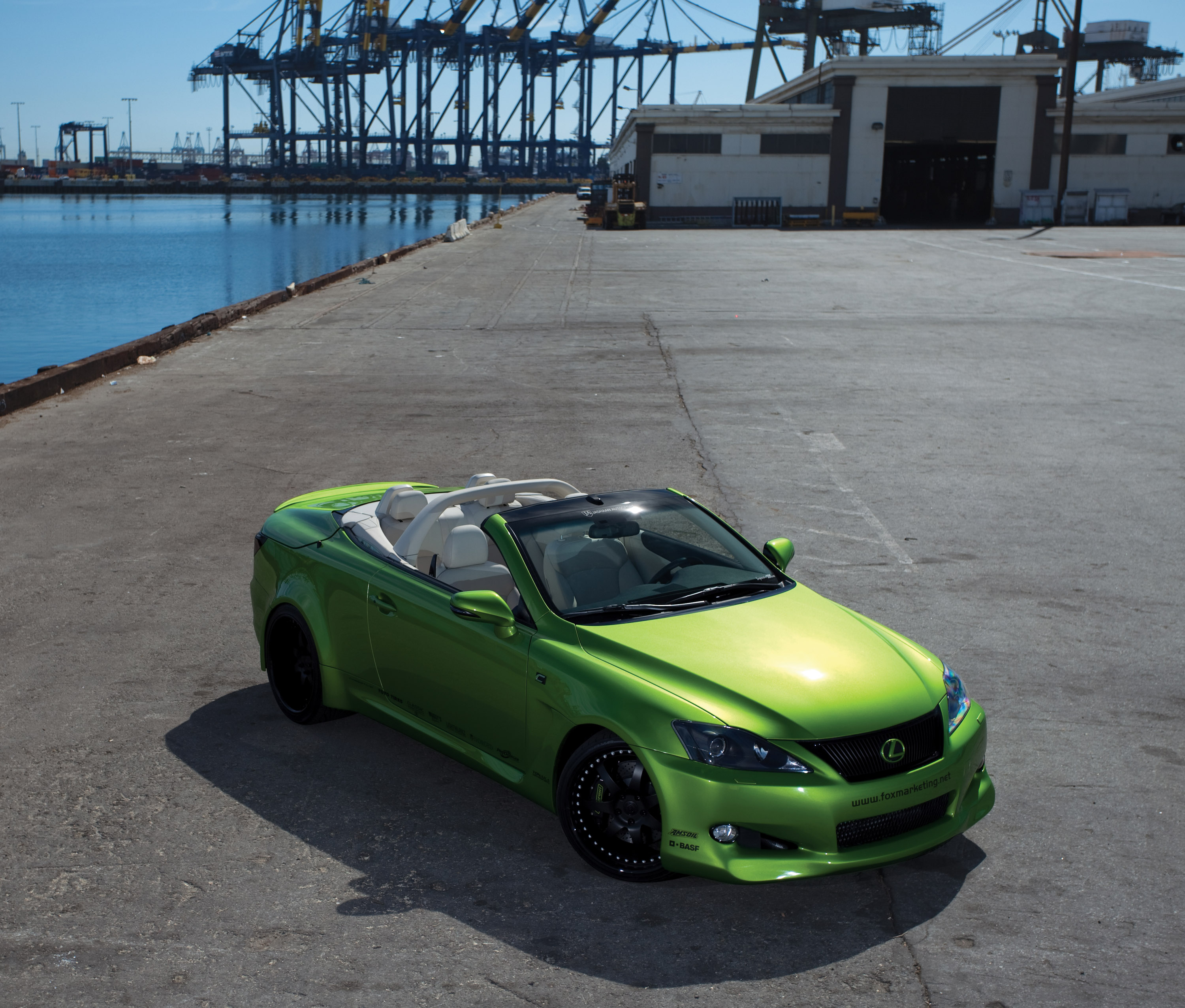 SEMA Lexus IS 350C Fox Marketing