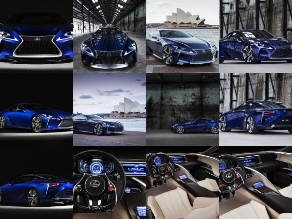 Lexus LF-LC Blue Concept (2012) - picture 1 of 16