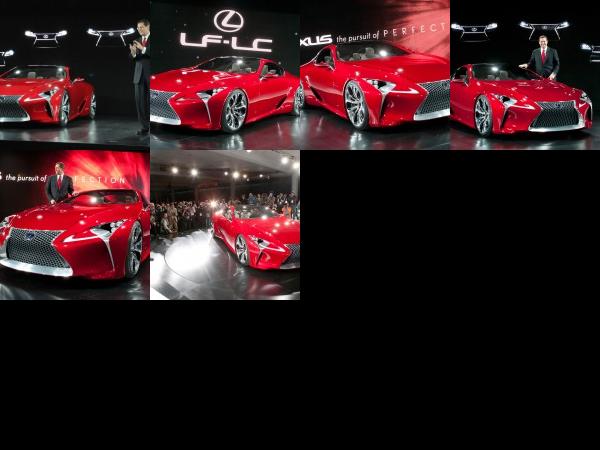 Detroit Lexus LF-LC Hybrid Concept Detroit 2012 (2012) - picture 1 of 6