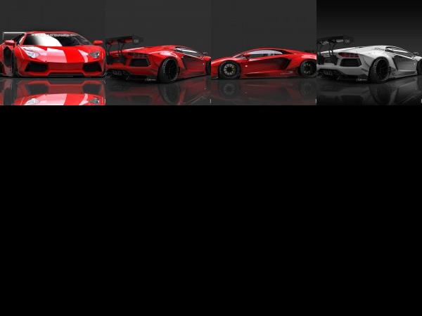 Lamborghini Liberty Walk Lamborghini Aventador LP700-4 (2014) - picture 1 of 4