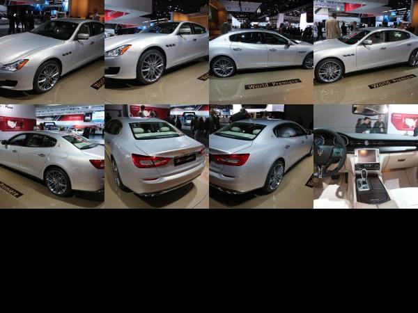 Detroit Maserati Quattroporte Detroit 2013 (2013) - picture 1 of 8
