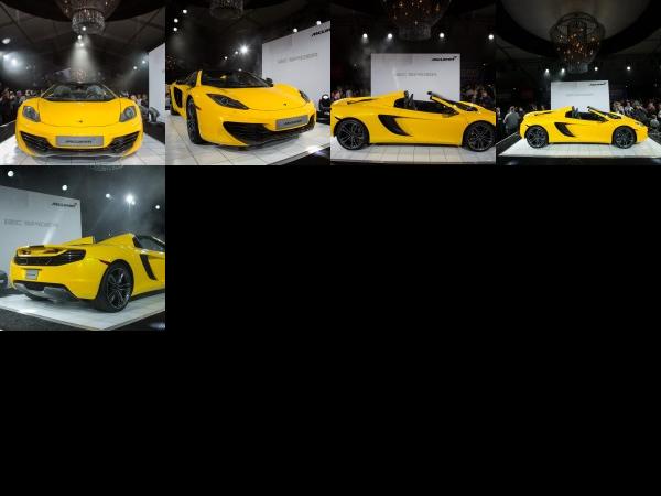 McLaren MP4-12C Spider at Pebble Beach (2013) - picture 1 of 5