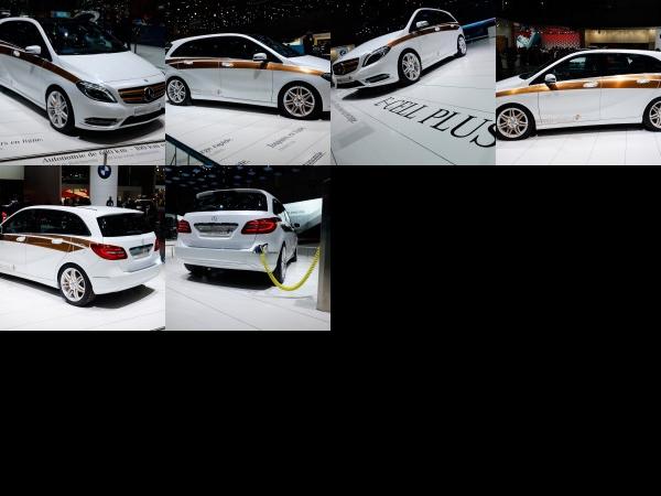Geneva Mercedes-Benz B-Class E-CELL Plus Concept Geneva 2012 (2012) - picture 1 of 6