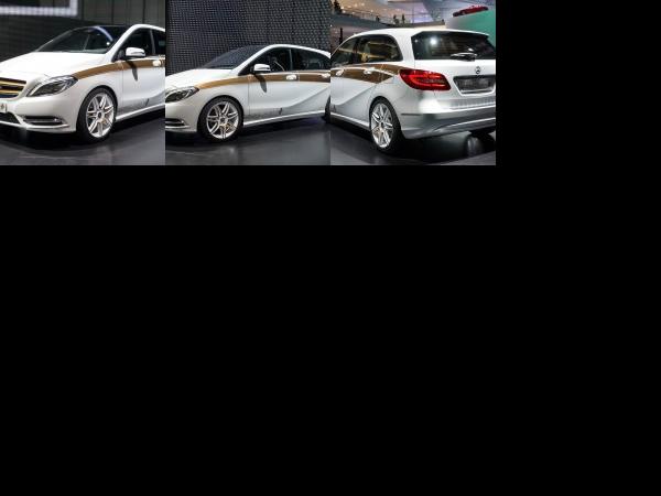 Frankfurt Mercedes-Benz Concept B-Class E-CELL PLUS Frankfurt 2011 (2011) - picture 1 of 3