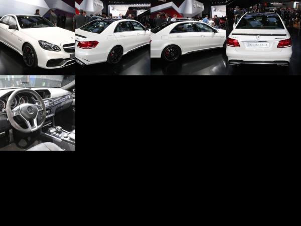 Detroit Mercedes-Benz E 63 AMG saloon Detroit 2013 (2013) - picture 1 of 5