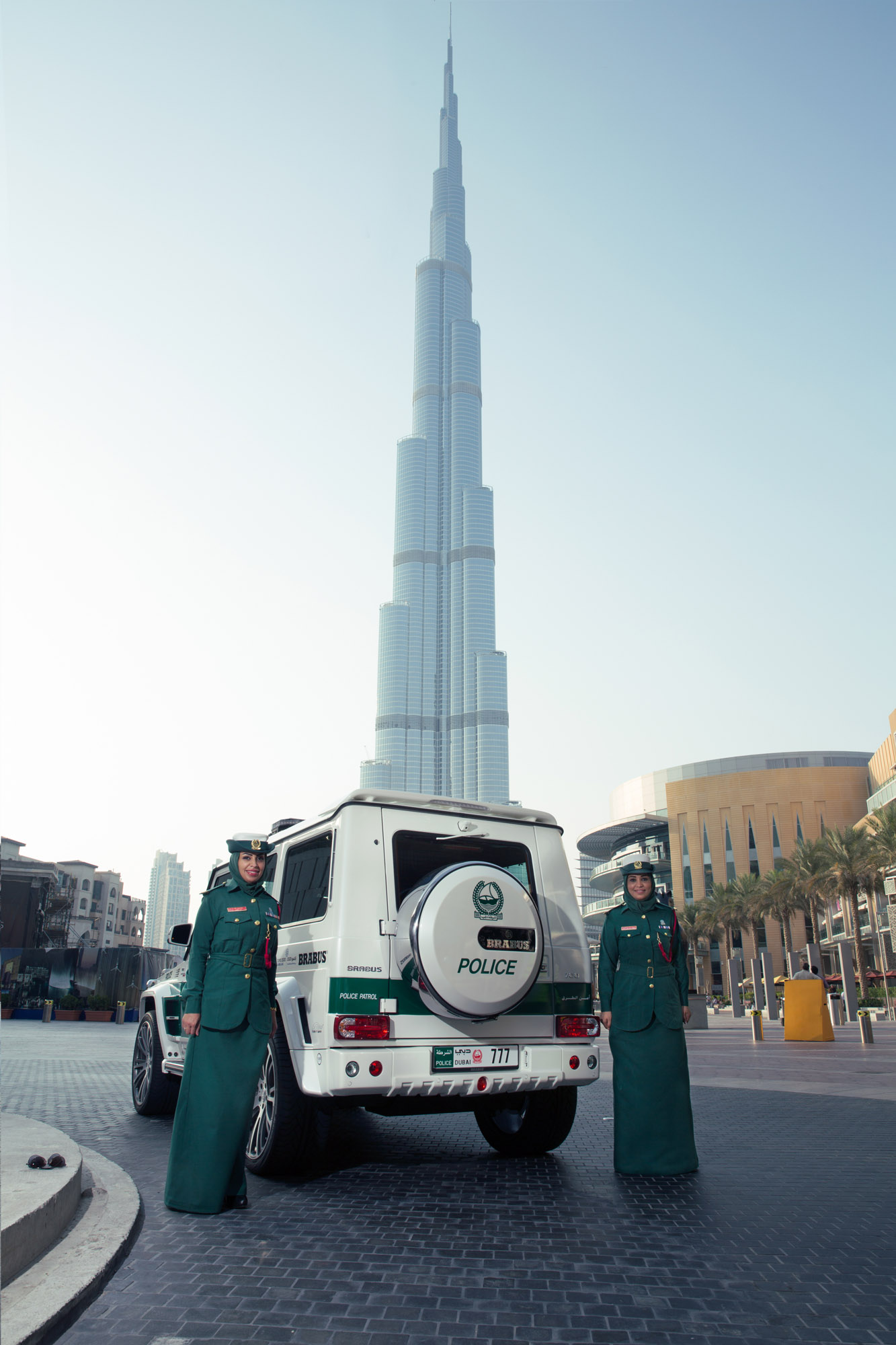 Brabus Mercedes-Benz G-Class B63S 700 Widestar Dubai Police