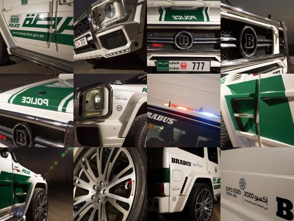 Brabus Mercedes-Benz G-Class B63S 700 Widestar Dubai Police (2013) - picture 13 of 31