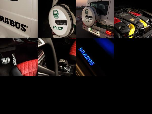 Brabus Mercedes-Benz G-Class B63S 700 Widestar Dubai Police (2013) - picture 25 of 31
