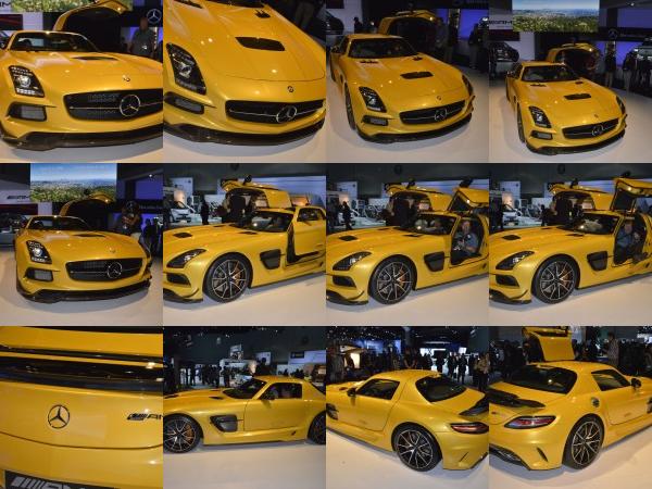 Los Angeles Mercedes-Benz SLS AMG Coupe Black Series Los Angeles 2012 (2012) - picture 1 of 21