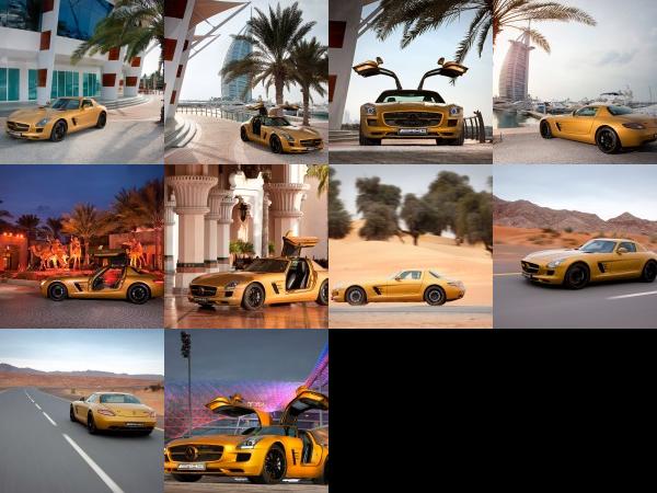 Mercedes-Benz SLS AMG Desert Gold (2010) - picture 1 of 10
