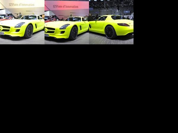 Geneva Mercedes-Benz SLS AMG E-CELL Geneva 2011 (2011) - picture 1 of 3
