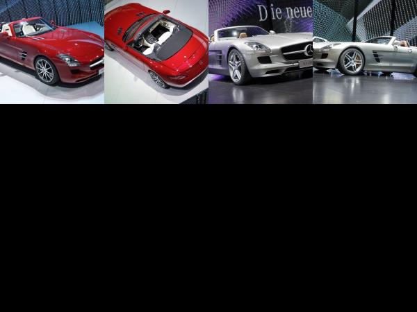 Frankfurt Mercedes-Benz SLS AMG Roadster Frankfurt 2011 (2011) - picture 1 of 4
