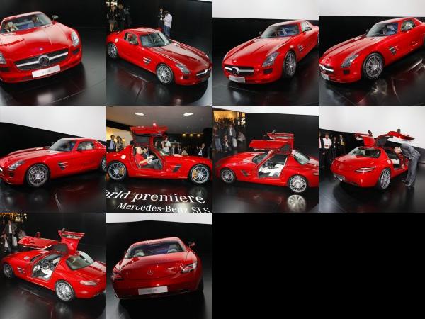 Frankfurt Mercedes-Benz SLS Gullwing Frankfurt 2009 (2009) - picture 1 of 10