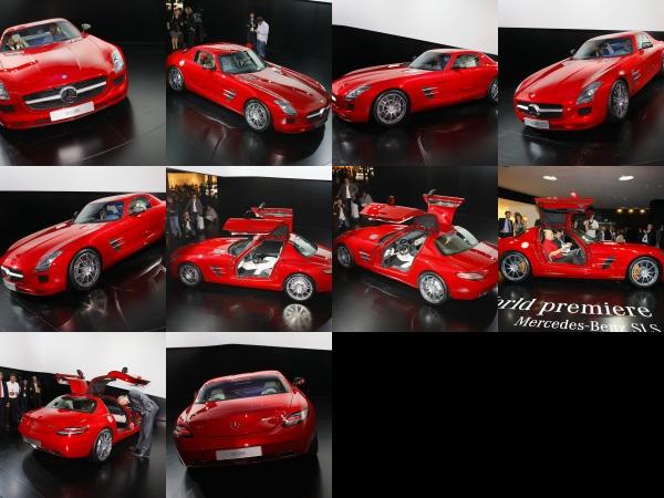 Frankfurt Mercedes-Benz SLS Gullwing Frankfurt 2011 (2011) - picture 1 of 10