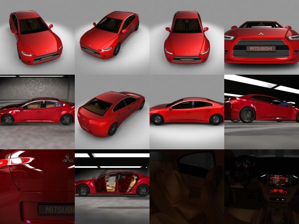 Mitsubishi GalEA render (2011) - picture 1 of 15