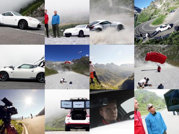 Nissan 370Z Nismo vs Wingsuit (2013) - picture 1 of 14
