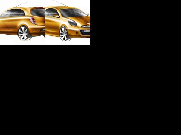 Nissan Global Compact Car sketches (2010) - picture 1 of 2
