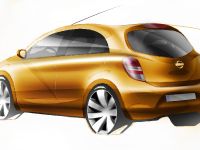 Nissan global compact car sketches (2010)