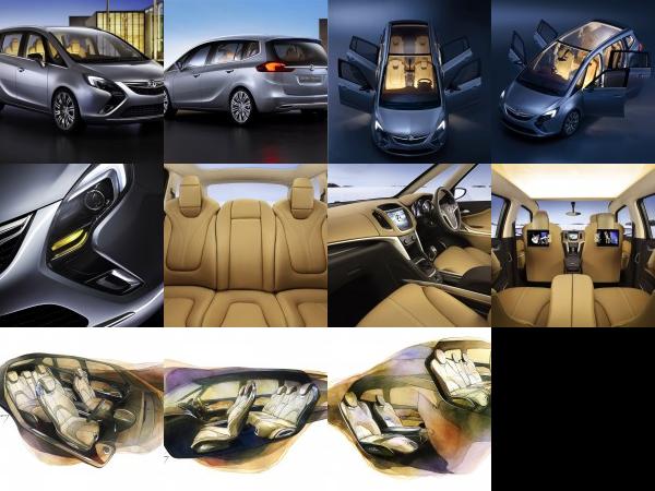 Vauxhall Zafira Tourer Concept (2011) - picture 1 of 11
