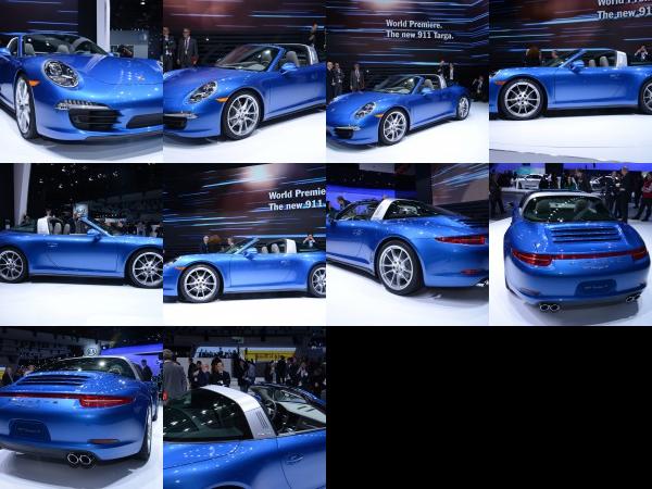 Detroit Porsche 911 Targa 4 Detroit 2014 (2014) - picture 1 of 10