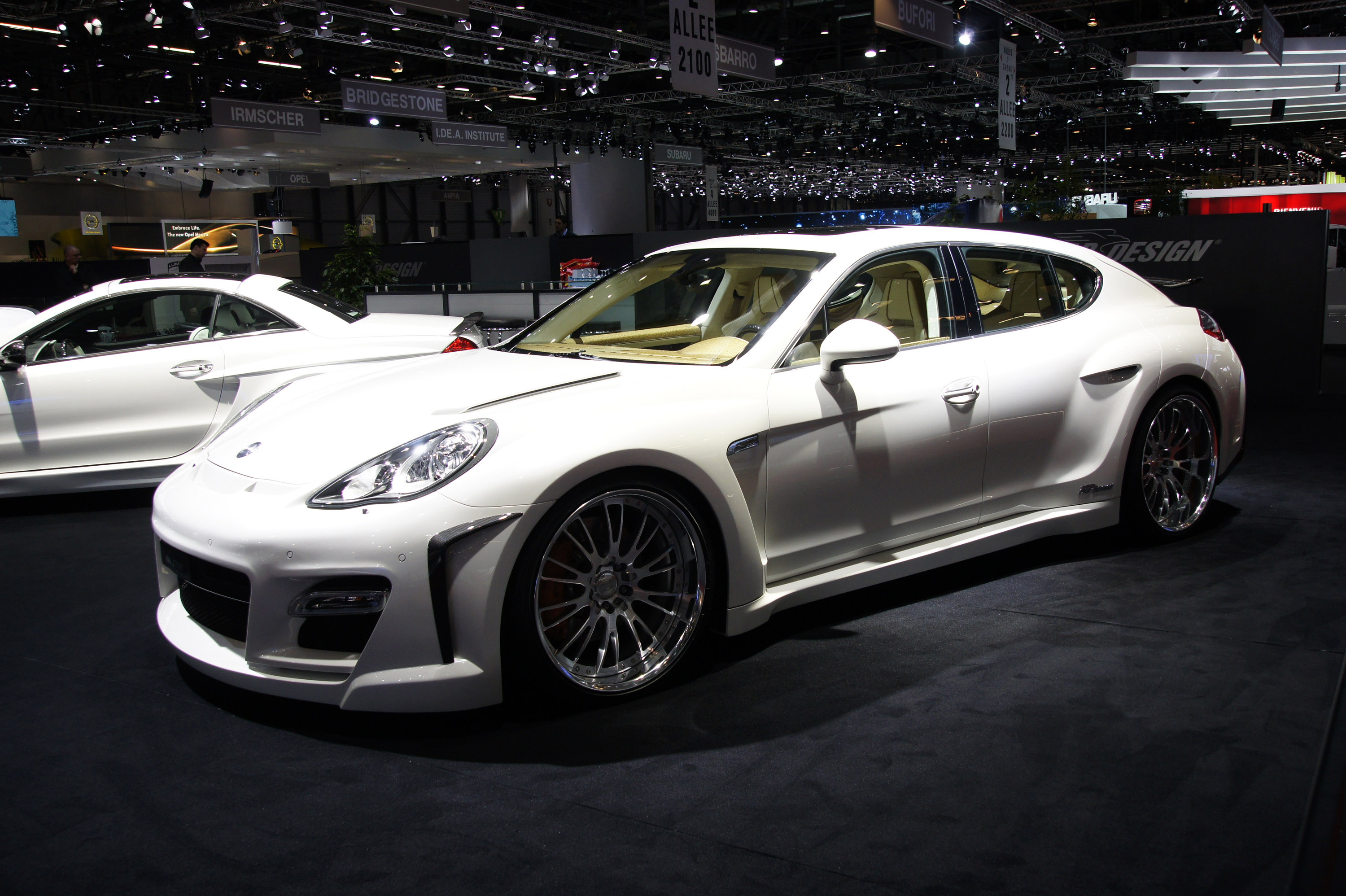 Geneva Porsche Panamera Geneva 2010