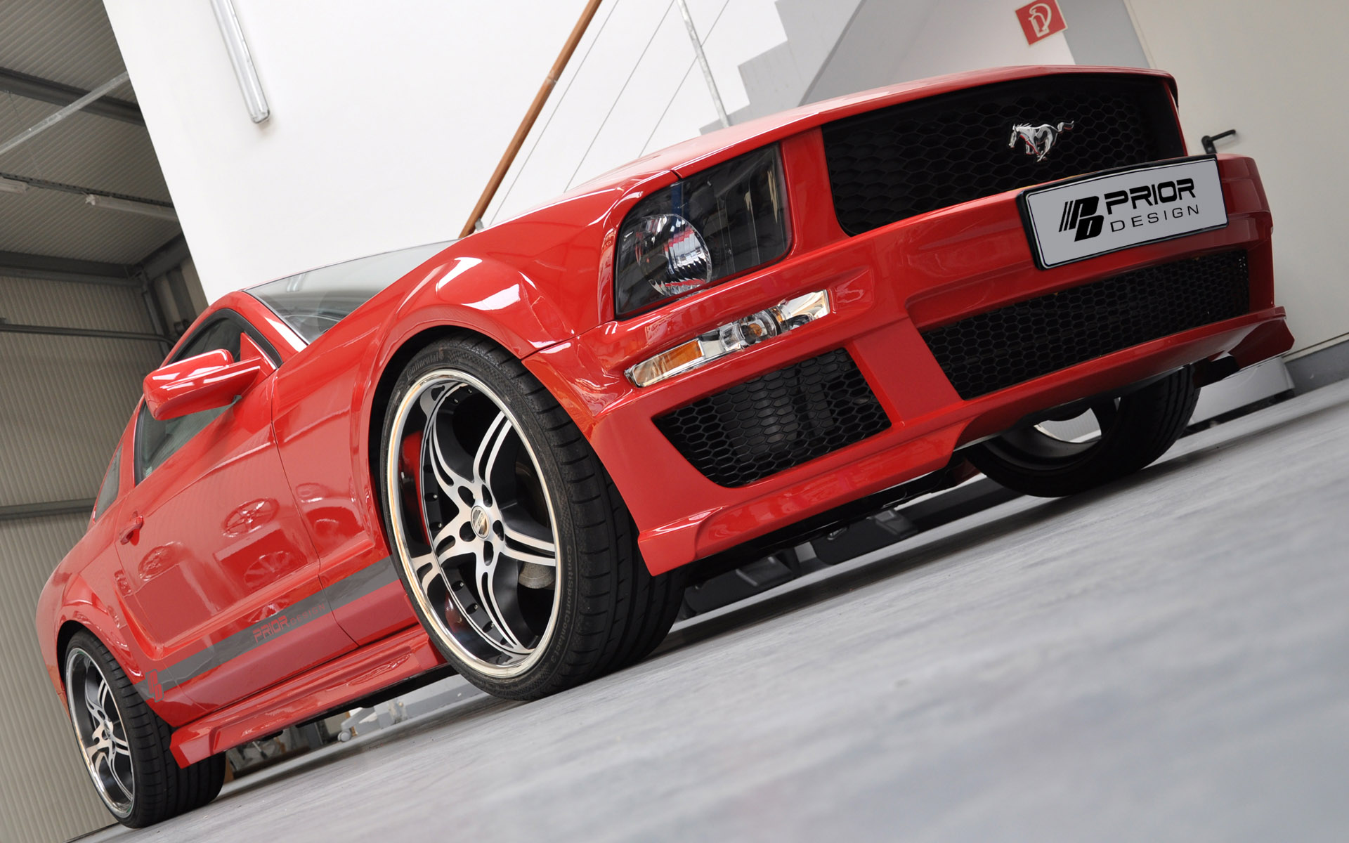 Prior Design PRIOR-DESIGN Ford Mustang Red