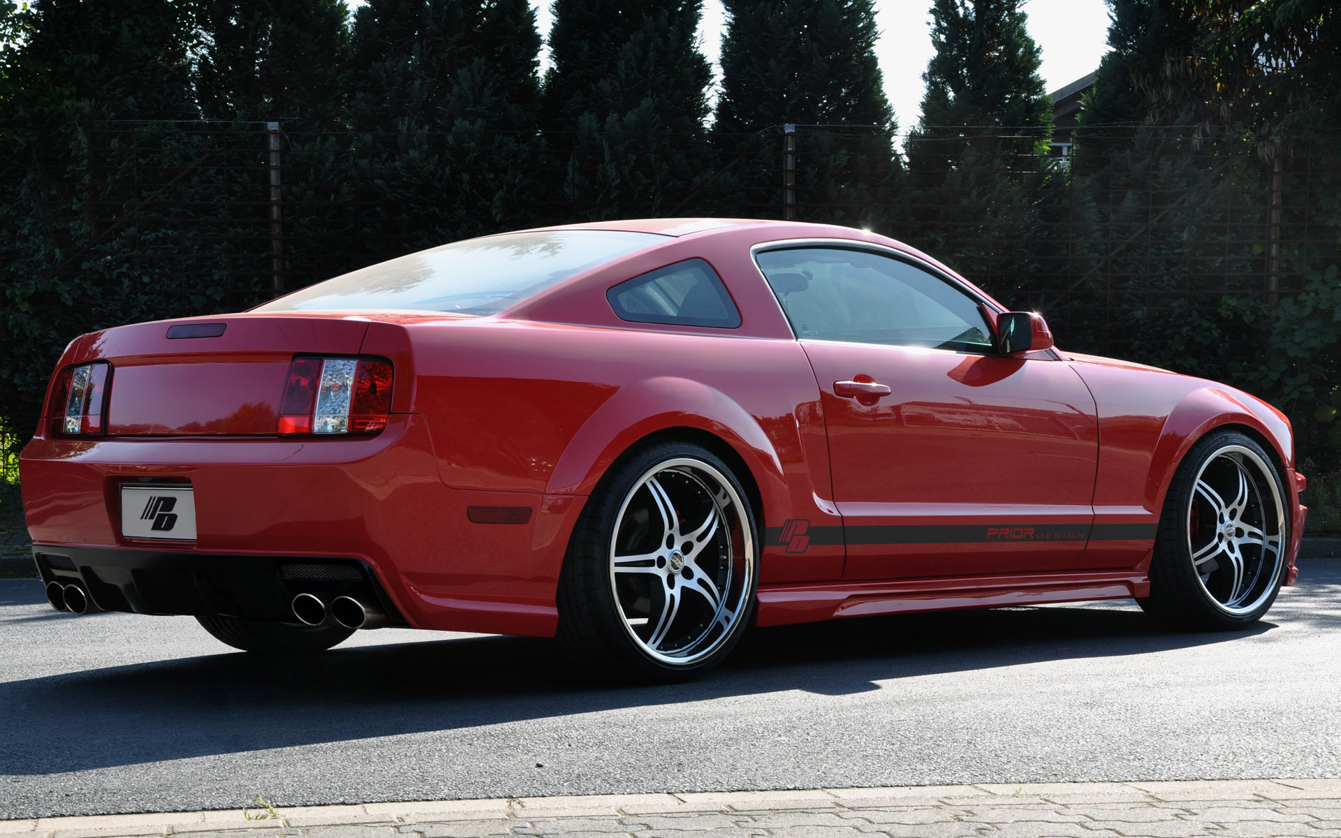 Prior Design PRIOR-DESIGN Ford Mustang Red