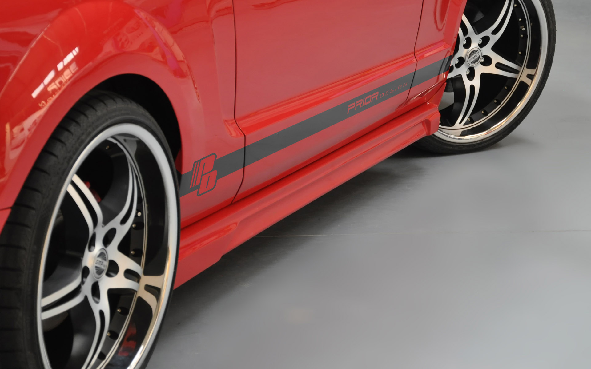 Prior Design PRIOR-DESIGN Ford Mustang Red