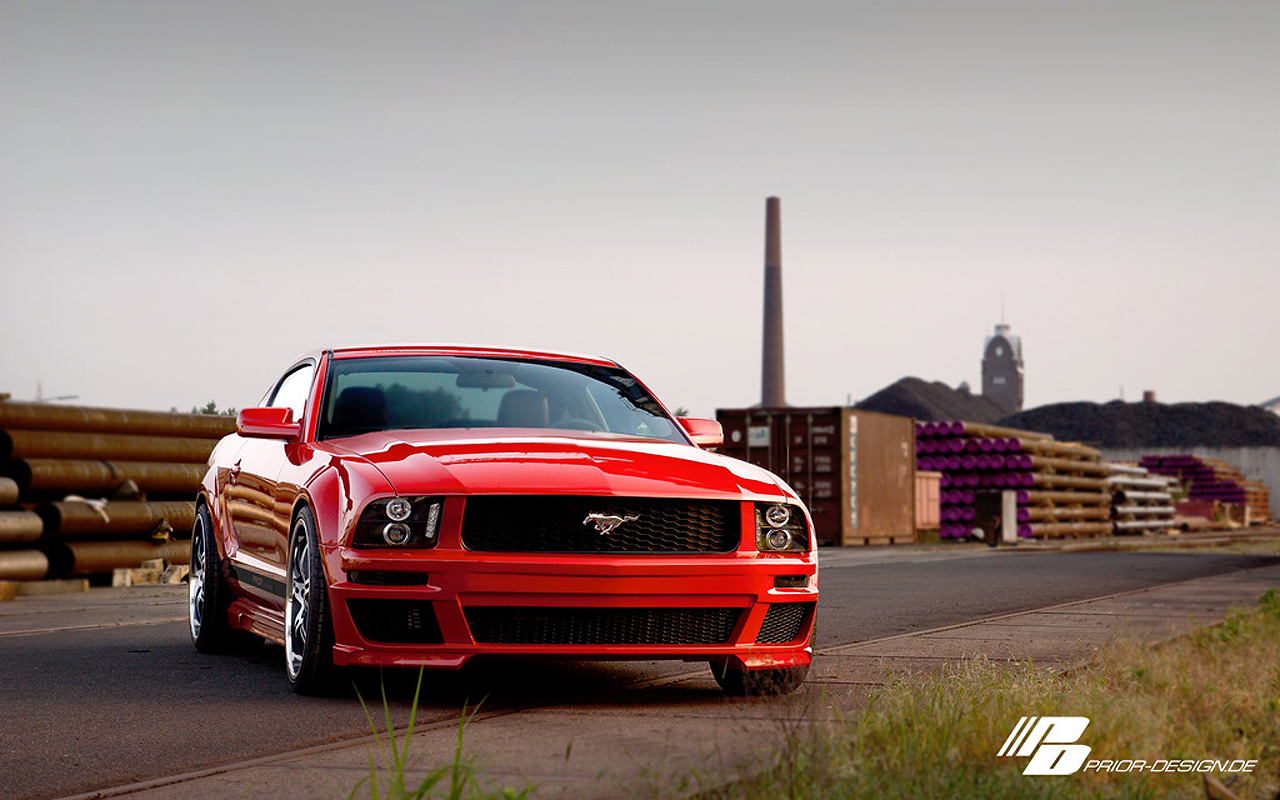 Prior Design PRIOR-DESIGN Ford Mustang Red