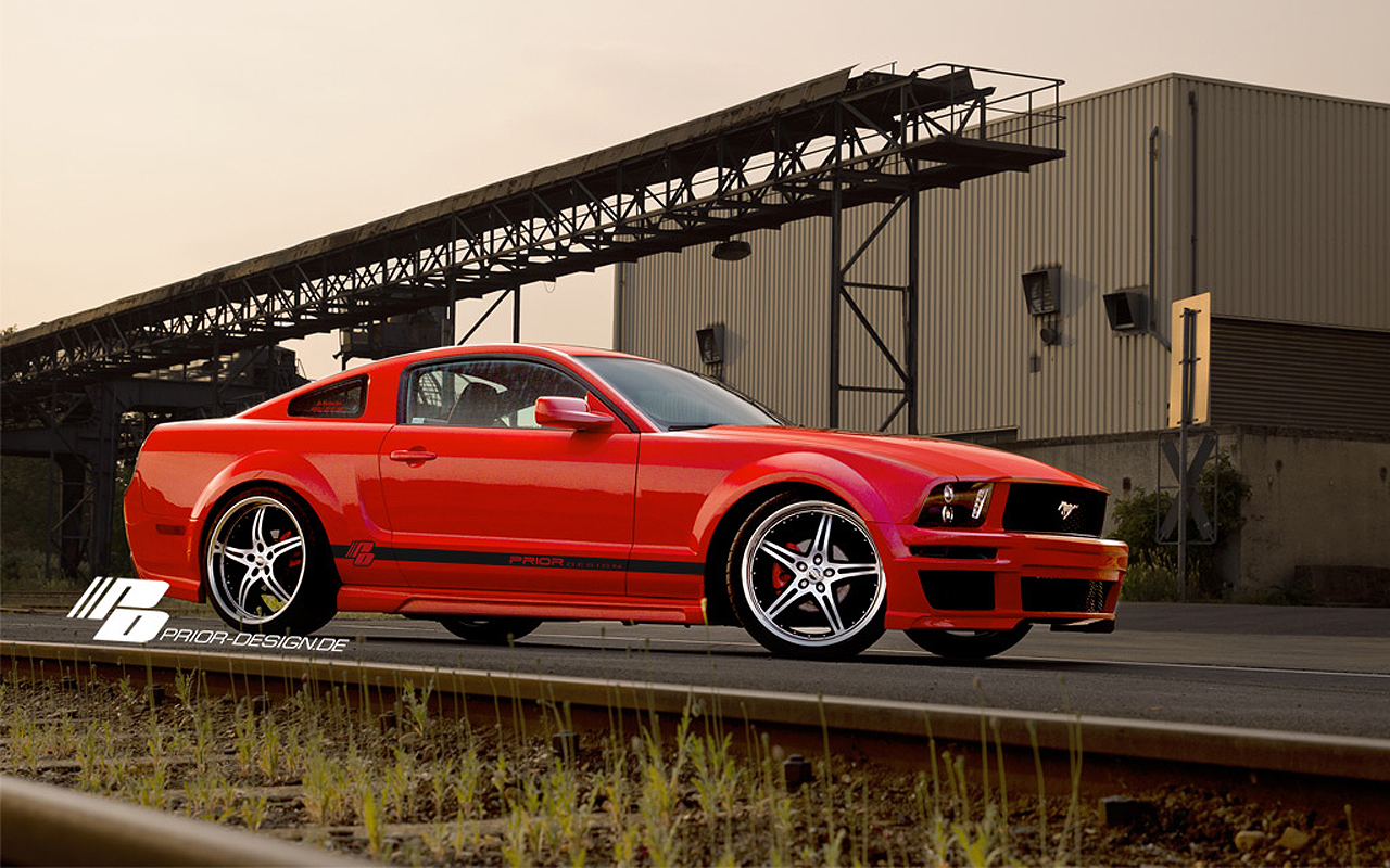 Prior Design PRIOR-DESIGN Ford Mustang Red