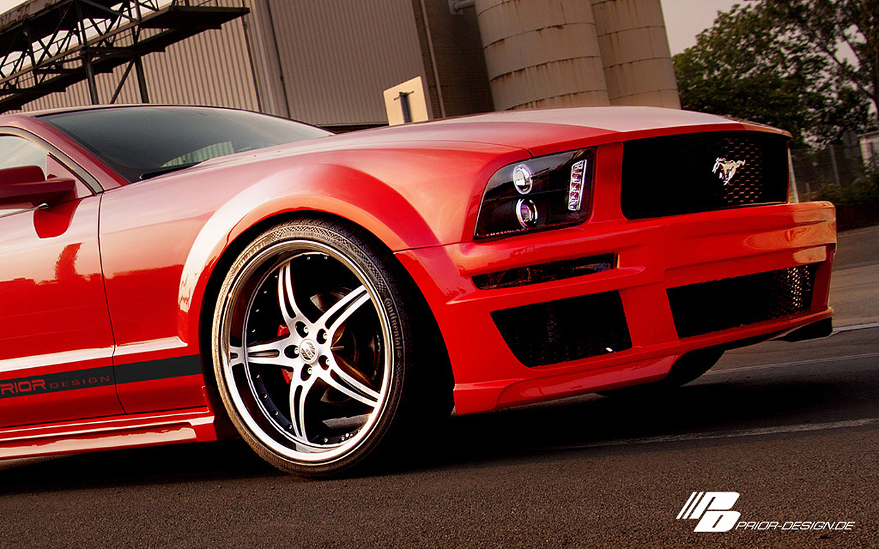 Prior Design PRIOR-DESIGN Ford Mustang Red