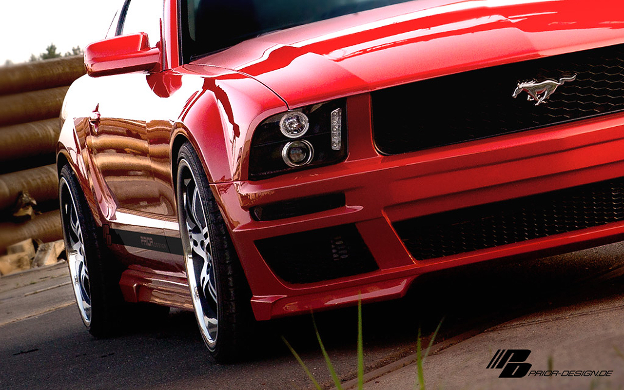 Prior Design PRIOR-DESIGN Ford Mustang Red