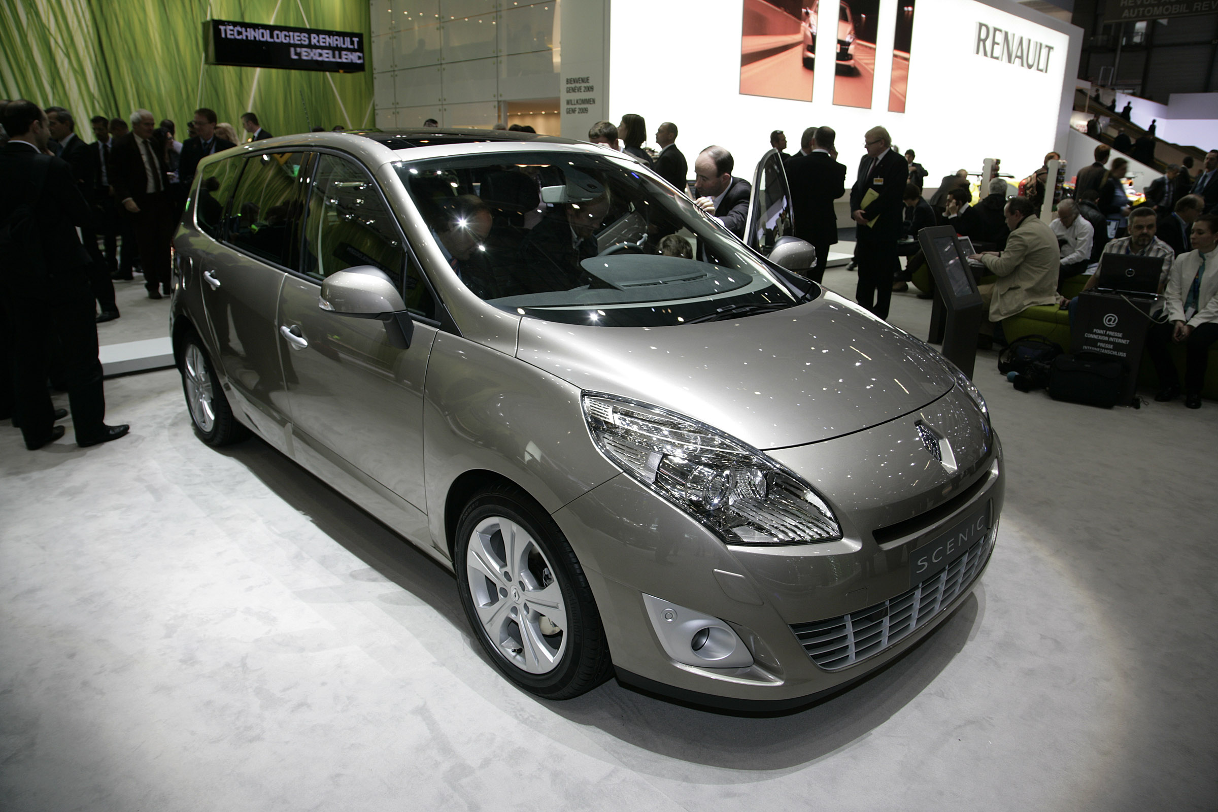 Geneva Renault Scenic Geneva 2009