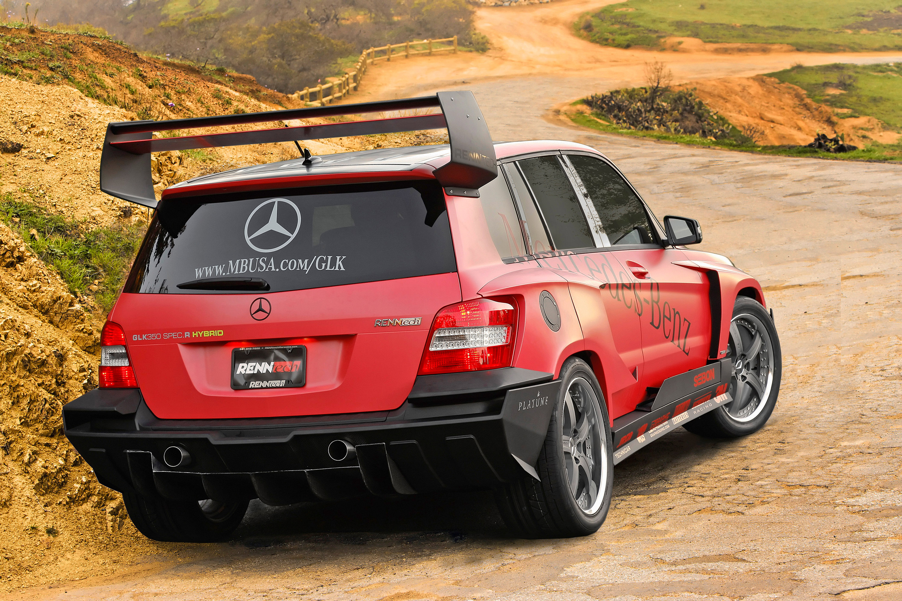 RENNtech Mercedes-Benz GLK Pikes Peak Rally Racer