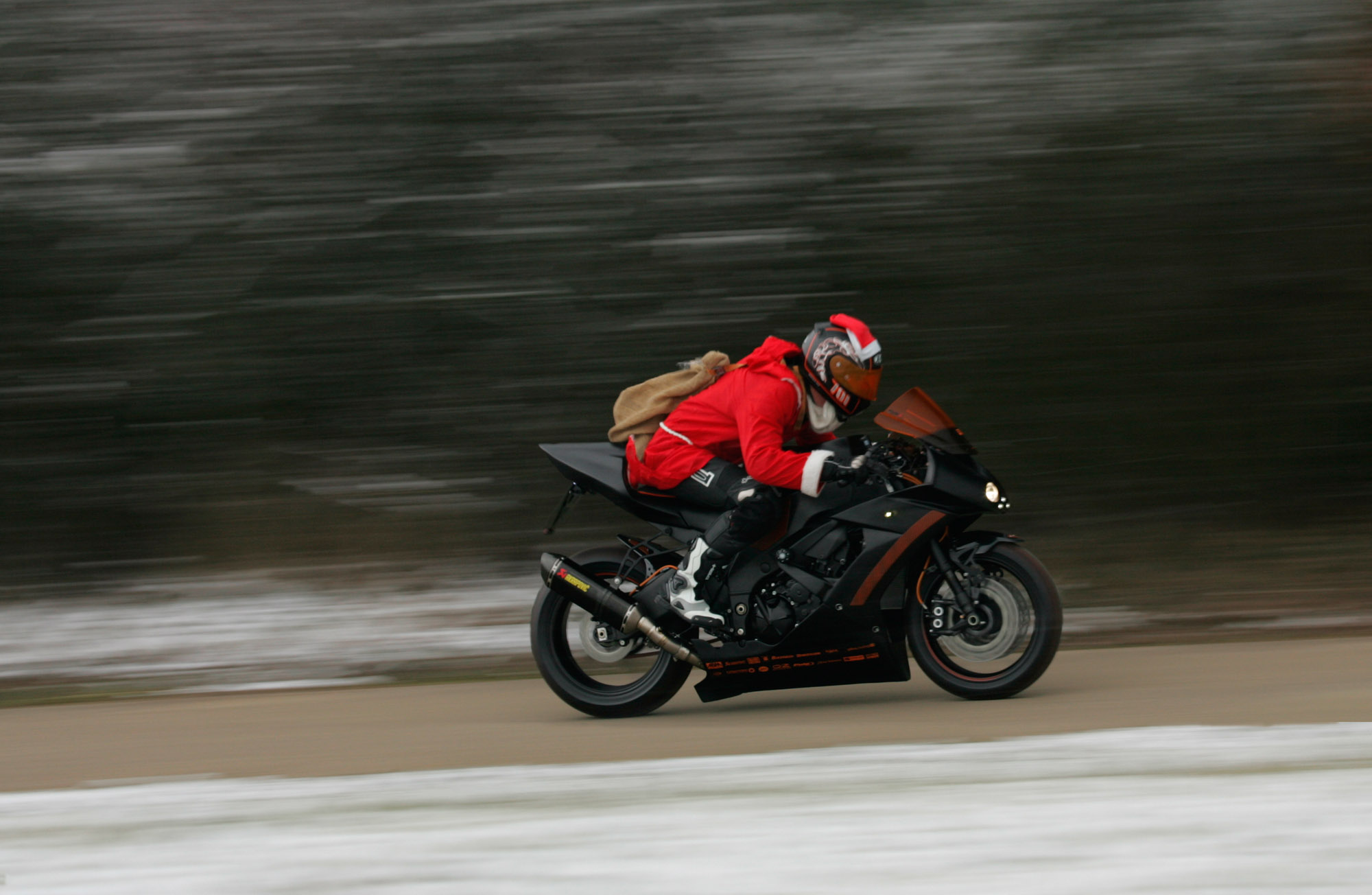 WARM UP Santa Claus on Asphaltfighters STORMBRINGER