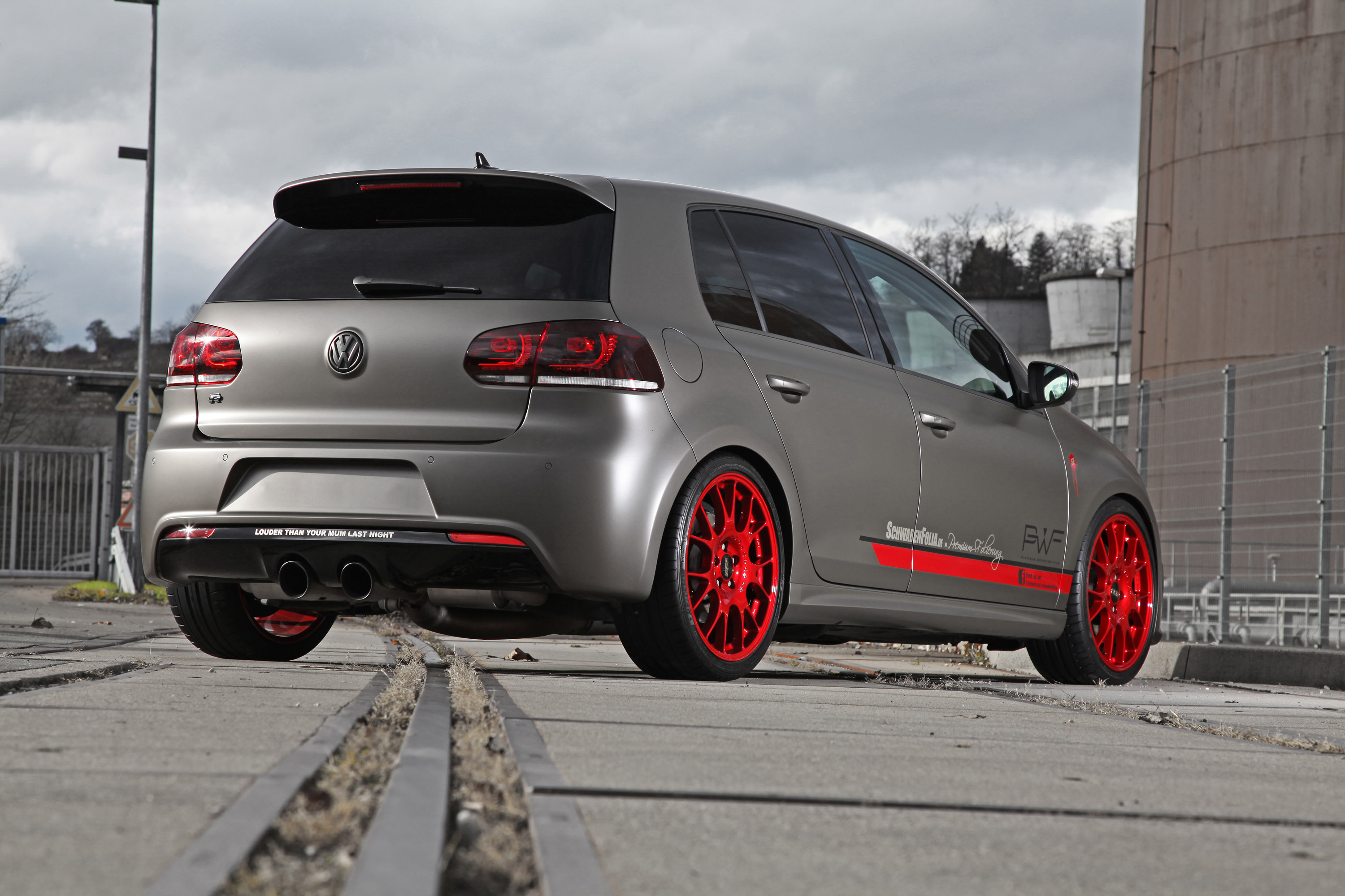 Volkswagen SchwabenFolia Volkswagen Golf VI R