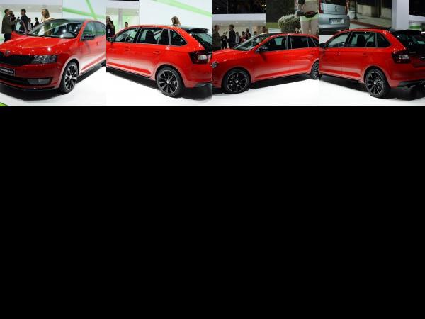 Frankfurt Skoda Rapid Spaceback Frankfurt 2013 (2013) - picture 1 of 4