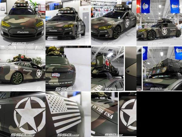 Tesla SS Customs Tesla Model S TeslaVets Project (2014) - picture 1 of 11