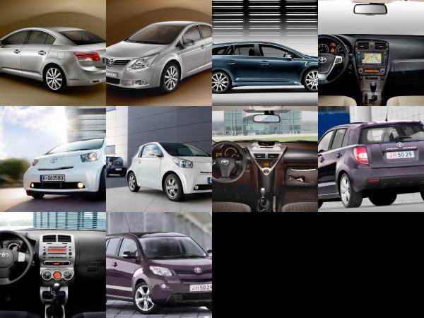 Toyota Avensis, Urban Cruiser and iQ (2009) - picture 1 of 10