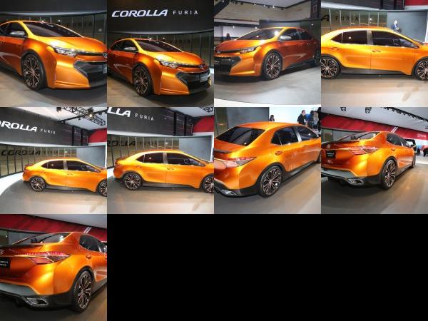Detroit Toyota Corolla Furia Concept Detroit 2013 (2013) - picture 1 of 9