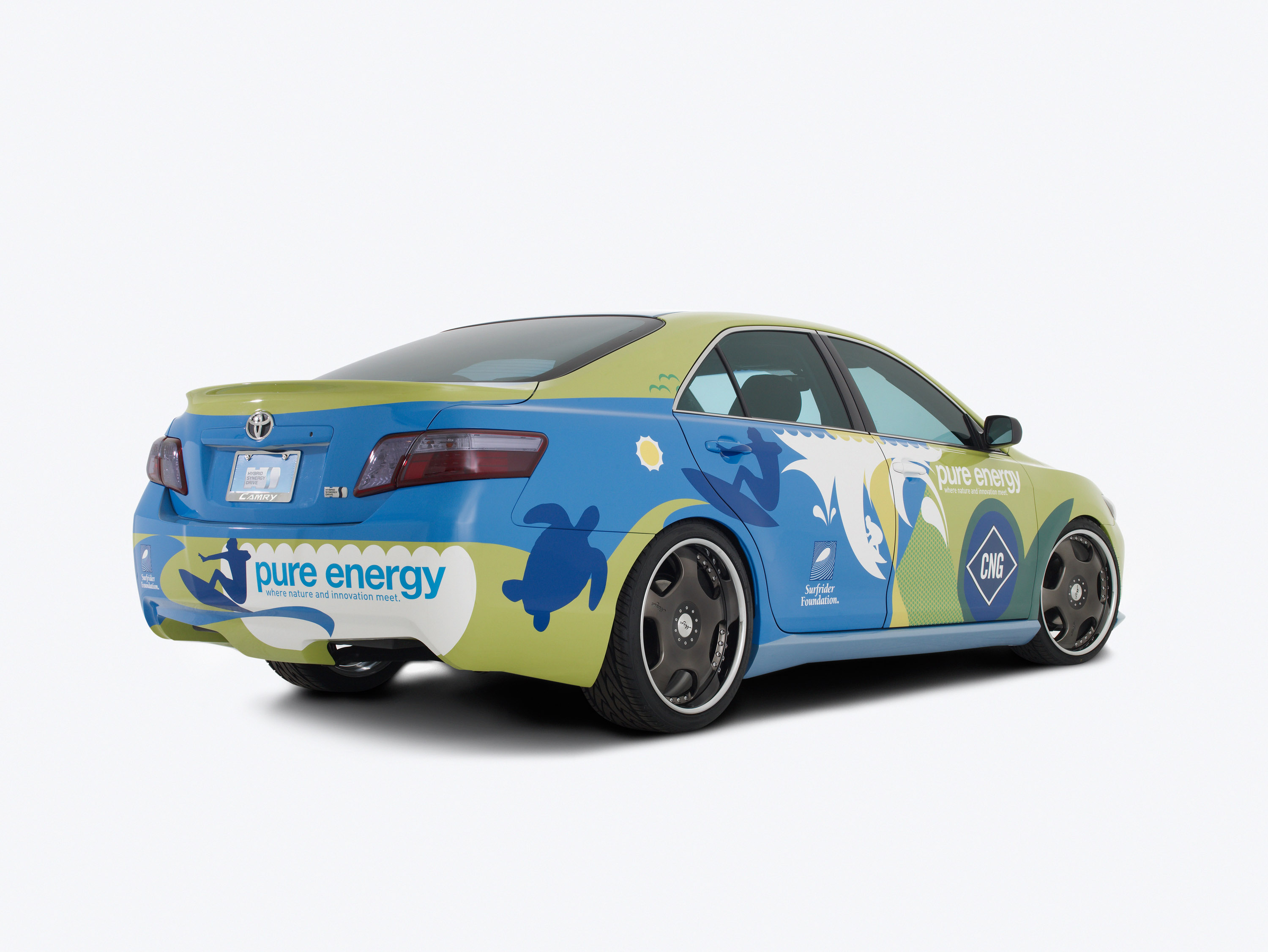 SEMA Toyota Surfrider Camry Hybrid