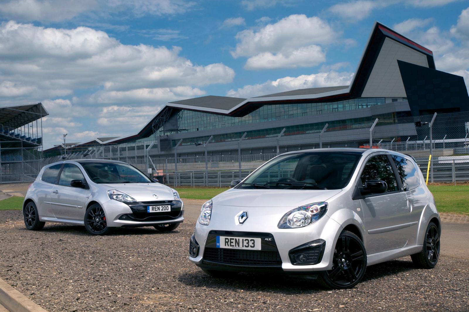 Renault Twingo Renaultsport 133 and Clio Renaultsport 200 Silverstone GP