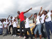Usain Bolt Golden Nissan GT-R (2013)