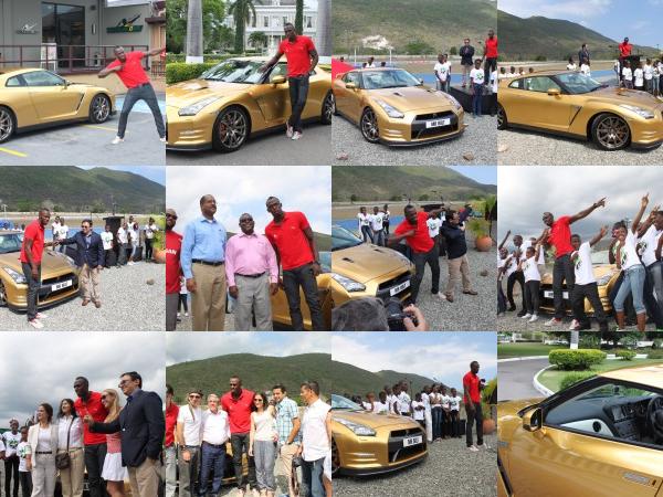 Nissan Usain Bolt Golden Nissan GT-R (2013) - picture 1 of 14