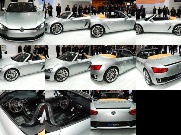 Detroit Volkswagen Concept BlueSport Detroit 2009 (2009) - picture 1 of 11