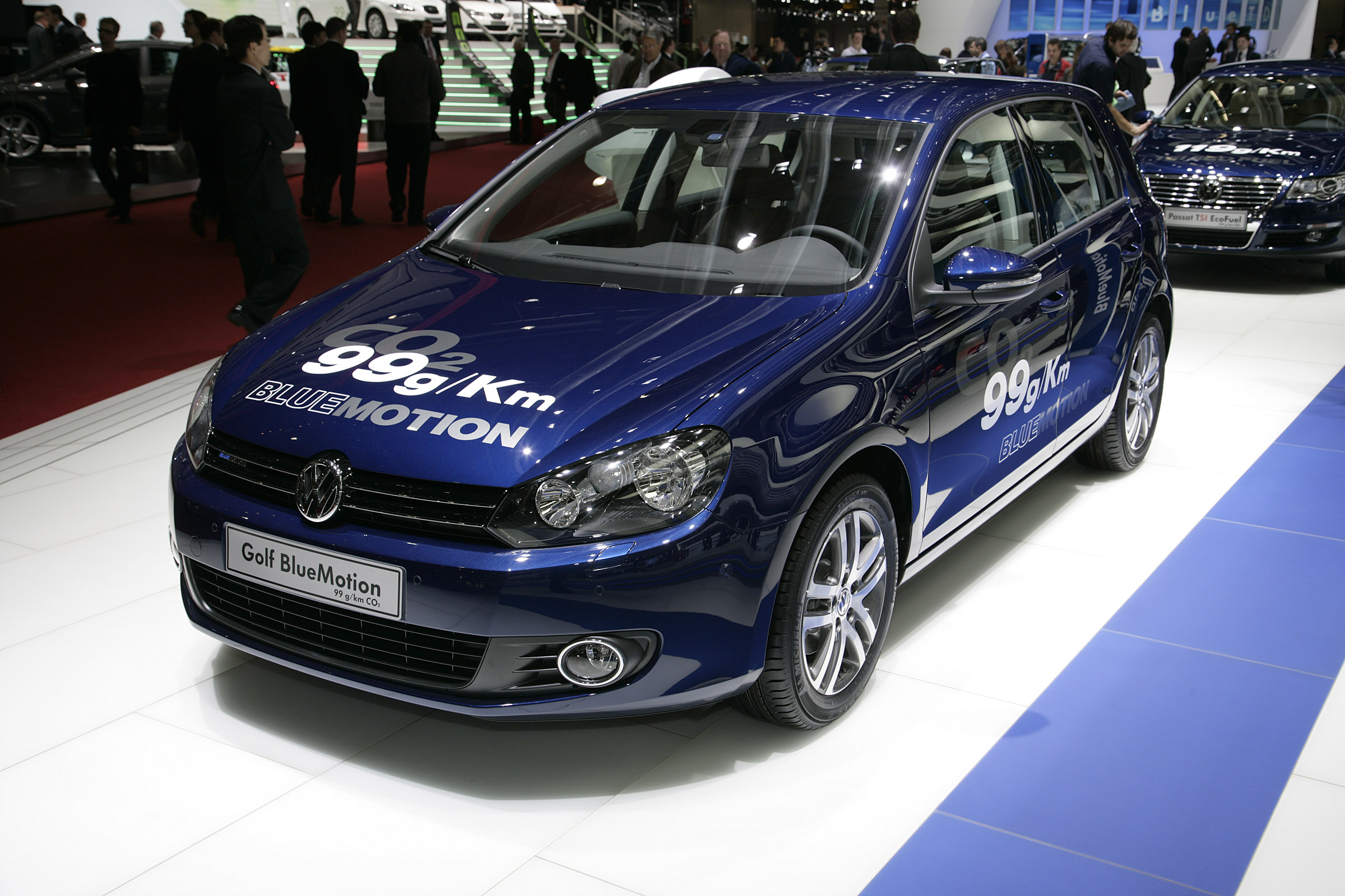 Geneva Volkswagen Golf Plus BlueMotion Geneva 2009