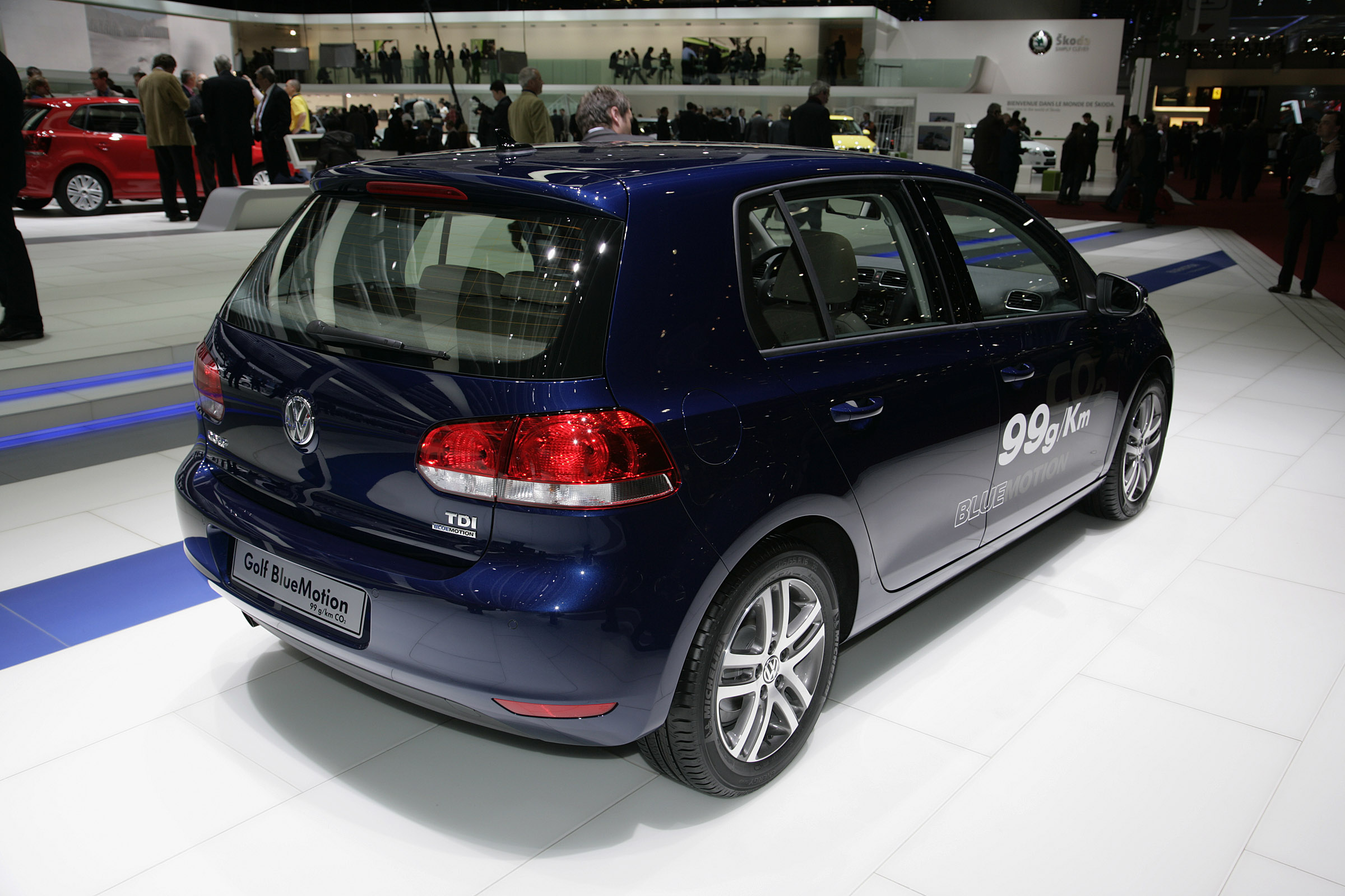 Geneva Volkswagen Golf Plus BlueMotion Geneva 2009