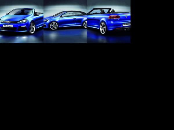 Volkswagen Golf R Cabriolet Concept (2011) - picture 1 of 3